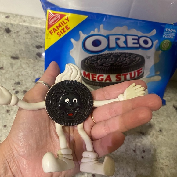 Vintage Oreo figurine Oreo loved cute stocking stuffer - Picture 2 of 9